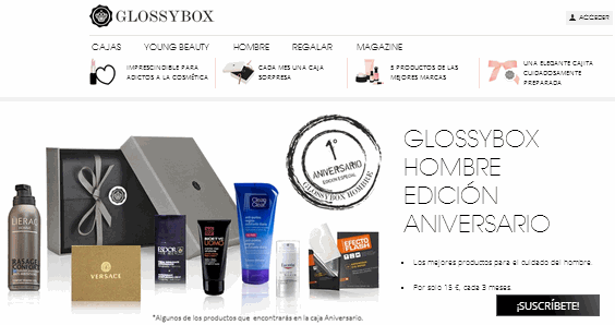 glossybox hombre