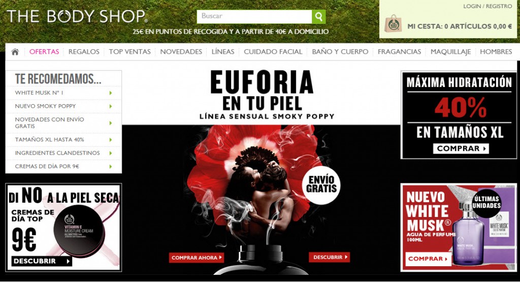 The Body Shop opiniones 2024 y comentarios de la tienda en España
